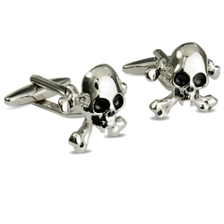 cufflinks skull